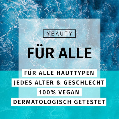 Lot De 2 Masques Hydratants Pour Les Yeux YEAUTY, À L'Aloe Vera, À L'Acide Hyaluronique Et À La Vitamine E, Contre Les Peaux Sèches Et Gercées, Pour Une Zone Des Yeux Parfaitement Hydratée